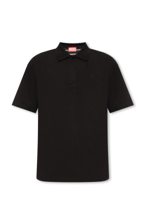 Dolce & Gabbana Polo with applique featuring engraved logo
